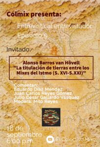 Entrevista COLMIX: Alonso Barros